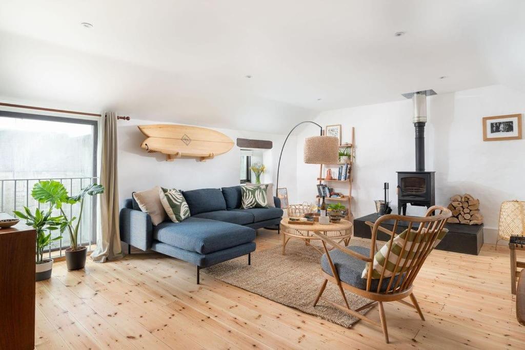 Porthcurno Barns, The Cart Lodge - Cosy Cottage, Walk To Porthcurno Beach, Pedn Vouder & Minack Theatre بينزانس المظهر الخارجي الصورة