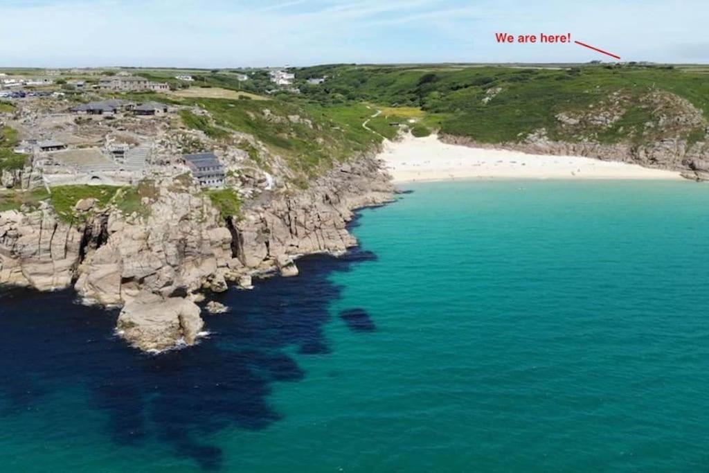 Porthcurno Barns, The Cart Lodge - Cosy Cottage, Walk To Porthcurno Beach, Pedn Vouder & Minack Theatre بينزانس المظهر الخارجي الصورة